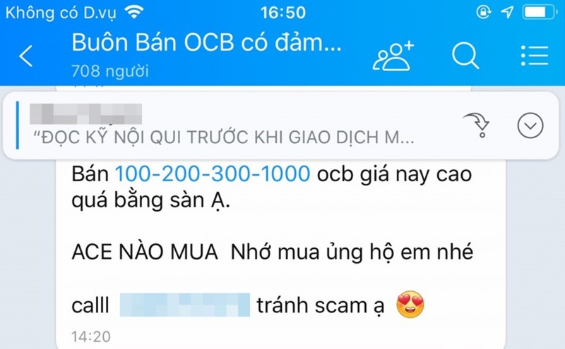 dau tu tien ao vao tap doan tai chinh ocb nhieu nguoi sap bay mat hang chuc ty dong