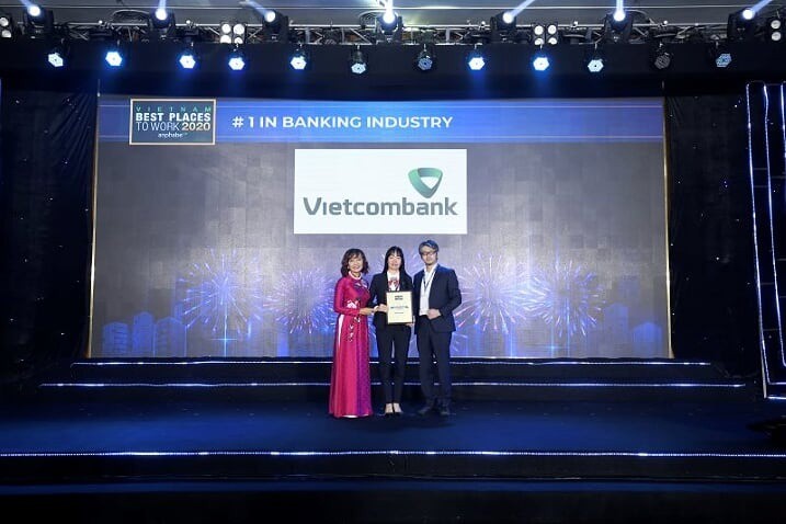 Lần thứ 5 Vietcombank là ngân hàng có môi trường làm việc tốt nhất Việt Nam