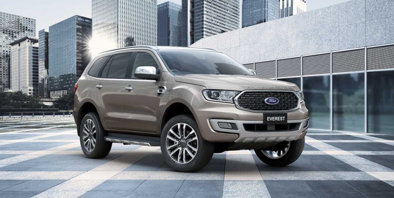 Ford Everest 2021 duoc ra mat tai Thai Lan anh 1