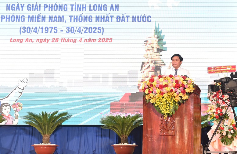 Long An kỷ niệm 50 năm giải phóng tỉnh và giải phóng miền Nam, thống nhất đất nước 3 150