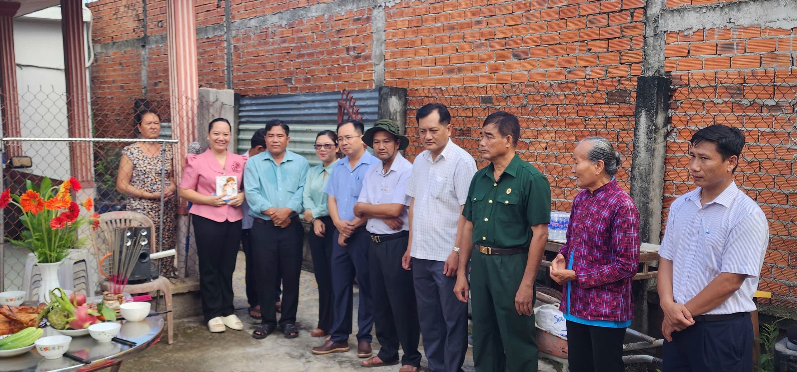 Long An: Khởi công xây dựng nhà tình thương cho hộ nghèo tại xã An Thạnh 2 IMG 4487