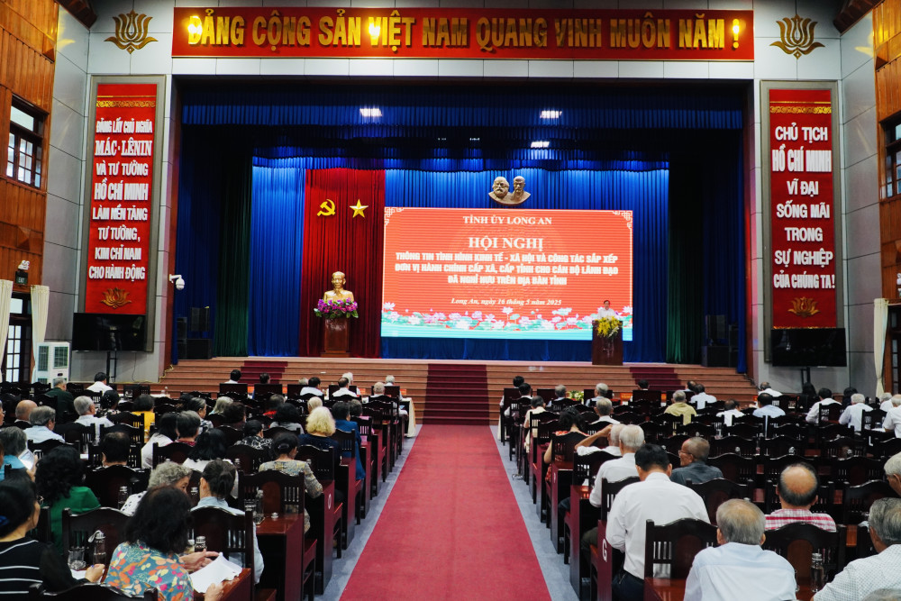 Long An là 1 trong 10 tỉnh hoàn thành sớm Đề án sắp xếp đơn vị hành chính các cấp 1 IMG 4505