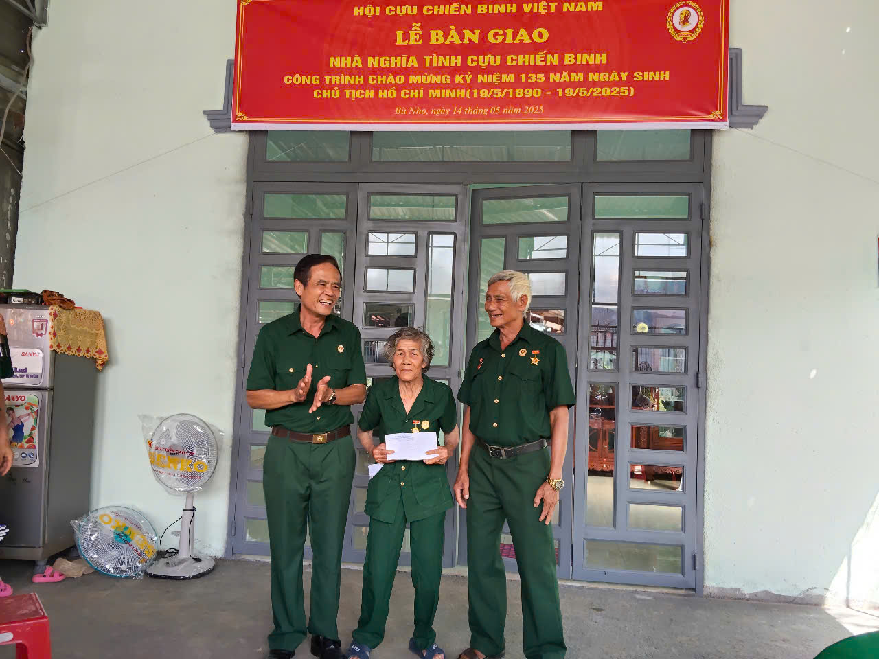 Tặng nhà "Nghĩa tình Cựu chiến binh" cho hội viên Nguyễn Mai Trang 1 IMG 4633