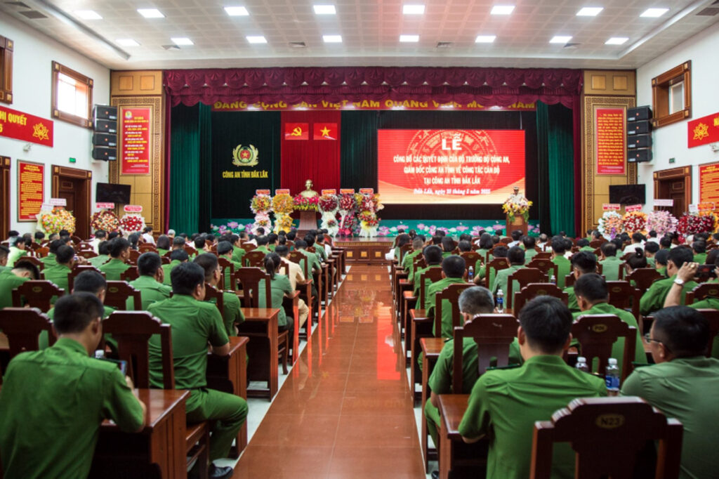 Thiếu tướng Nguyễn Thị Xuân - Phó Giám đốc Công an tỉnh Đắk Lắk nghỉ hưu từ 1/6 1 cong an tinh dak lak 62213
