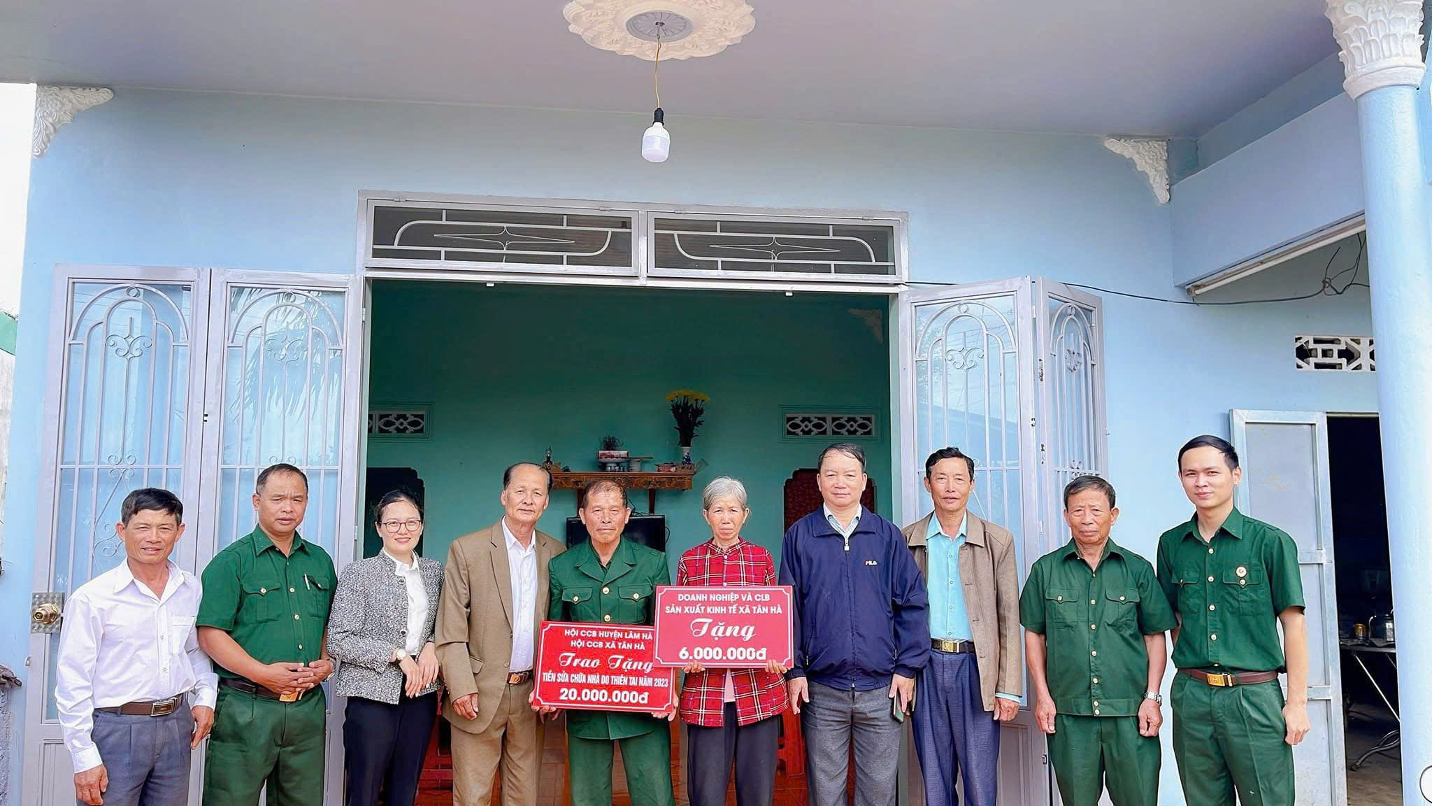 Lâm Đồng: Hội Cựu Chiến binh xã Tân Hà phát huy vai trò gương mẫu, chung sức xây dựng quê hương 3 z6615817081287 1eb846ee1b18380a9a8226dc50fffe3b