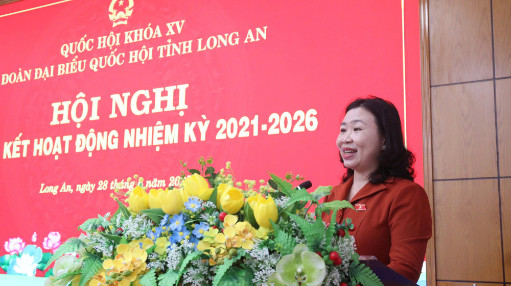 Đoàn đại biểu Quốc hội tỉnh Long An: Hoàn thành trọng trách trước cử tri và nhân dân 4 28 6 2025 1 Doan DBQH tinh Long An hoan thanh trong trach truoc cu tri va Nhan dan