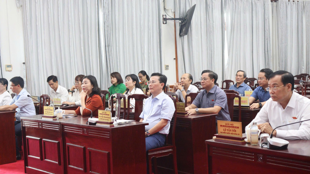 Đoàn đại biểu Quốc hội tỉnh Long An: Hoàn thành trọng trách trước cử tri và nhân dân 1 28 6 2025 Doan DBQH tinh Long An hoan thanh trong trach truoc cu tri va Nhan dan2