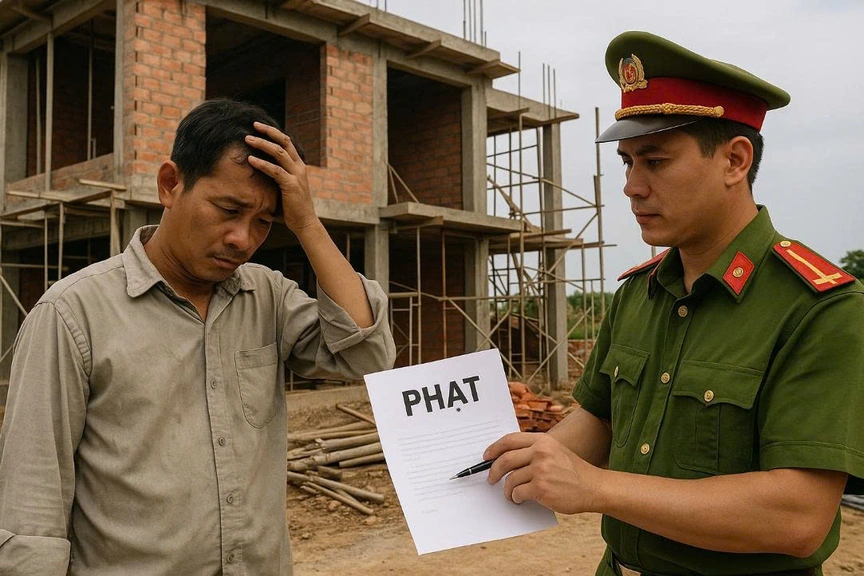Kể từ nay, nếu xây nhà không có giấy phép xây dựng, người dân sẽ bị phạt nặng 1 545