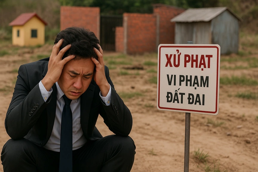 Từ bây giờ, công chức địa chính xã sẽ bị phạt rất nặng nếu làm điều này 1 cong chuc xa bi phat nang neu de ra sai pham nay 1750842052142482221207