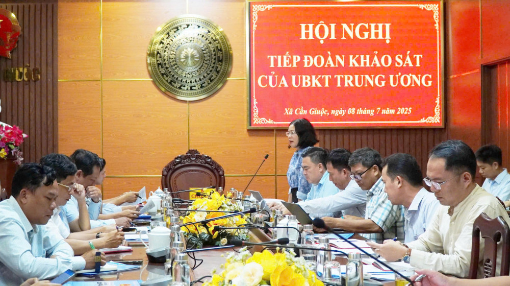 Đoàn công tác Ủy ban Kiểm tra Trung ương làm việc tại xã Cần Giuộc 1 060a1ef3 c5fb 457b 950c 4d2c8a0e2e01