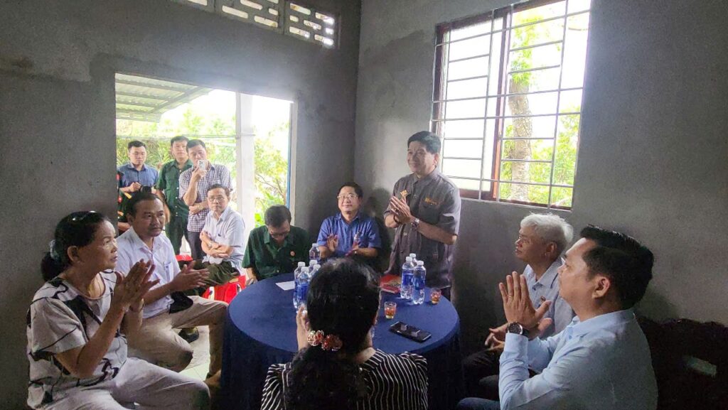 Hội Doanh nhân Cựu chiến binh bàn giao nhà cho hội viên tại Tây Ninh 2 C2 1