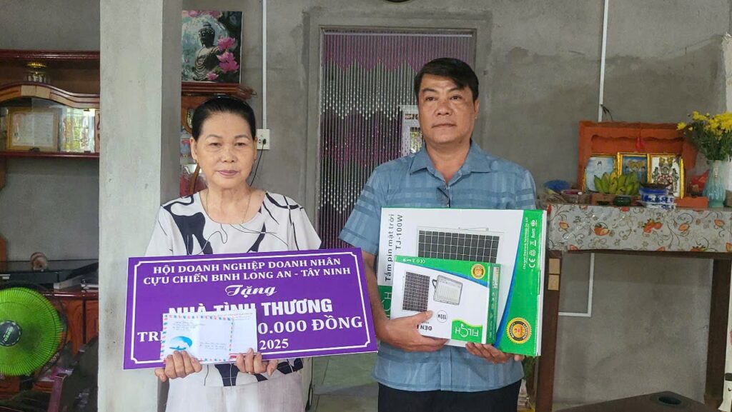 Hội Doanh nhân Cựu chiến binh bàn giao nhà cho hội viên tại Tây Ninh 5 C5 2