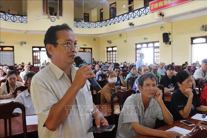 Tây Ninh: Công bố phương án bồi thường giải phóng mặt bằng tuyến ĐT.827E đoạn qua xã Tân Trụ 3 xa tan tru