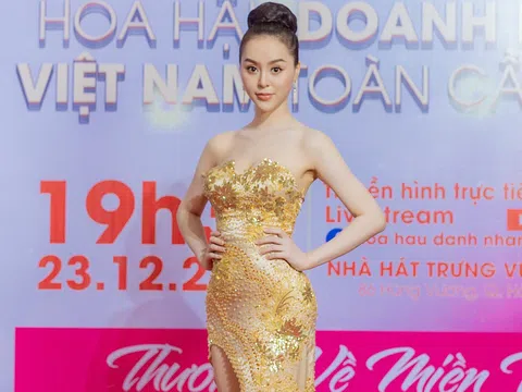 Hotgirl Minh Nguyệt xuất hiện tại chung kết Hoa hậu Doanh nhân Việt Nam Toàn cầu 2020