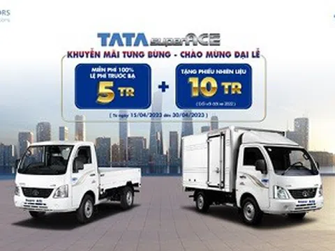 Ưu đãi lên đến 172 triệu đồng cho người mua xe tải TMT Motors trong tháng 4