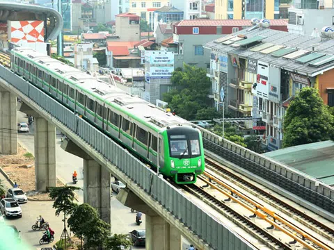 Đường sắt Cát Linh - Hà Đông sẽ vận hành thử toàn bộ hệ thống từ ngày 12/12