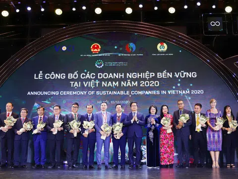 SASCO tiếp tục dẫn đầu doanh nghiệp phát triển bền vững Việt Nam năm 2020