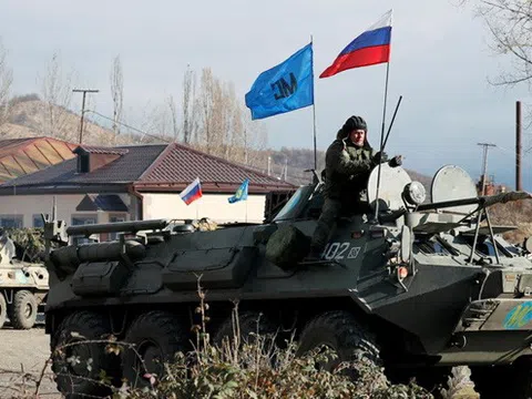 Lính gìn giữ hòa bình Nga bị Azerbaijan bao vây ở Nagorno-Karabakh