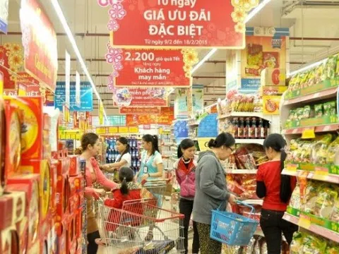 Doanh thu bán lẻ hàng hóa và dịch vụ tiêu dùng tăng những ngày cận Tết 2021