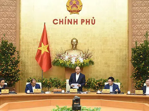 Thủ tướng chủ trì phiên họp Chính phủ thường kỳ tháng 2/2021