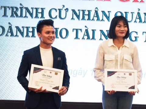 Quang Hải nhập học ĐH Kinh tế