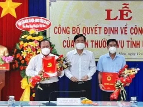 Cà Mau: Bí thư Huyện ủy Đầm Dơi giữ chức Giám đốc Sở GD&ĐT