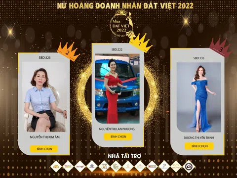 BXH “Nữ hoàng được yêu thích nhất 2022” đã có sự thay đổi ngoạn mục