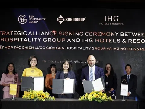 Sun Hospitality Group và IHG Hotels & Resorts ký hợp tác chiến lược