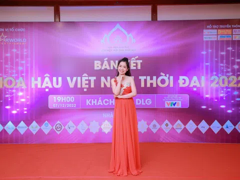 Ngắm thí sinh Hoa hậu Việt Nam Thời đại 2022 nóng bỏng trong đêm bán kết với trang phục Bikini đến từ thương hiệu Áo tắm Cẩm Tiên