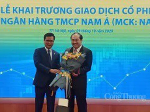 Ngân hàng Nam Á niêm yết cổ phiếu trên sàn HNX