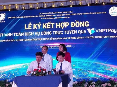 Khánh Hòa: tích hợp VNPT Pay cho các dịch vụ hành chính công