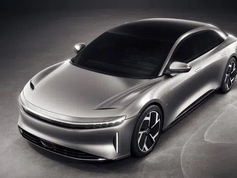 Siêu sedan chạy điện Lucid Air 2022 có giá từ 77.400 USD