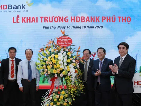 HDBank khai trương và đi vào hoạt động tại vùng đất Tổ - Phú Thọ 