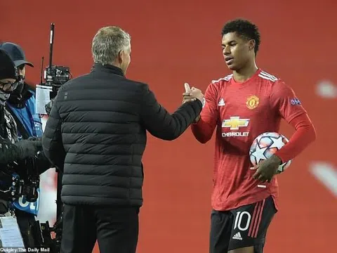 Vùi dập Leipzig, Man Utd khiến tất cả phải 'mắt tròn mắt dẹt', HLV Solskjaer hết lời khen Rashford