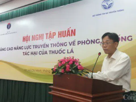 Cần thay đổi công tác truyền thông về phòng chống tác hại của thuốc lá