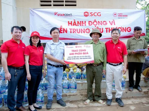 SCG hành động vì miền Trung yêu thương