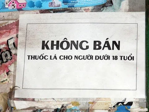 Bán thuốc lá cho người dưới 18 tuổi sẽ bị phạt bao nhiêu?