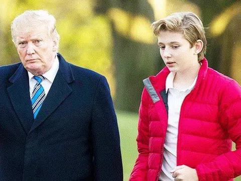 Barron Trump được người Việt quan tâm hơn bố