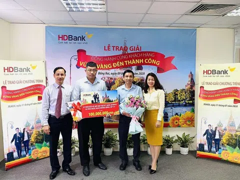 HDBank dành hơn 1,2 tỷ đồng tri ân khách hàng doanh nghiệp dịp cuối năm