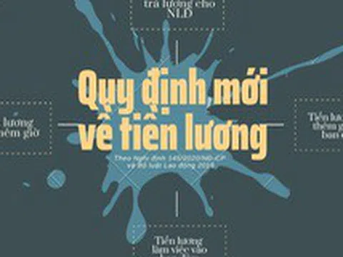 4 quy định mới về tiền lương của người lao động theo quy định tại Bộ luật lao động 2019