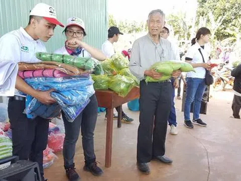 Hành trình thiện nguyện" Tết về quê em" nhóm Hội Cựu Tu Sinh Don Bosco Chư Prông Gia Lai 2021