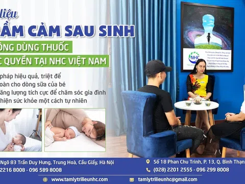 Trị liệu trầm cảm sau sinh không dùng thuốc tại Trung tâm NHC Việt Nam