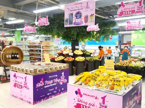 Hệ thống siêu thị BRGMart & Minimart HaproFood/BRGMart tưng bừng khuyến mãi mừng sinh nhật