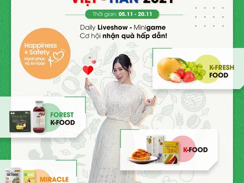 Tổ chức Hội chợ K-Food nơi có thể trải nghiệm các sản phẩm nông nghiệp khác nhau của Hàn Quốc