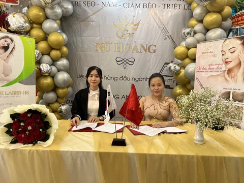 Spa Nữ Hoàng làm lễ chuyển giao công nghệ - thực hiện nâng cấp các trang thiết bị tối ưu