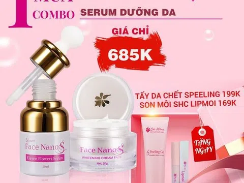 Mỹ phẩm Sắc Hồng “tung” bộ quà tặng cực chất dành cho phái đẹp ngày 8.3