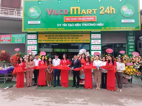 Khai trương siêu thị Vilco Mart24h thứ 7 tại xã xã Quỳnh Nghĩa, huyện Quỳnh Lưu