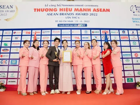 Mỹ phẩm Sắc Hồng – Top 10 Thương hiệu mạnh ASEAN năm 2022