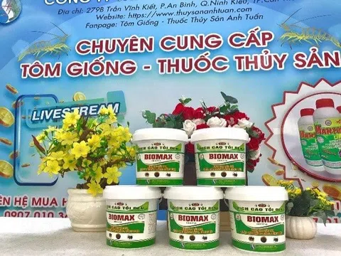 Tiến sĩ - Hoa hậu Ngọc Giàu cho ra mắt sản phẩm dịch cao tỏi đen trong nuôi trồng thủy sản