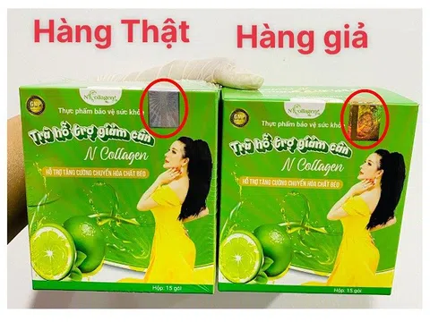 SỤC SÔI TRUY TÌM NGUỒN GỐC HÀNG NHÁI, HÀNG GIẢ THƯƠNG HIỆU N - COLLAGEN